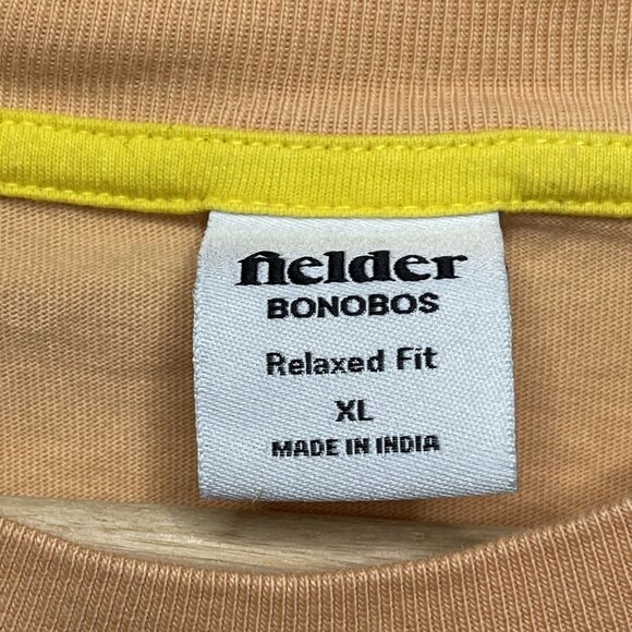 Fielder Bonobos Limited Edition Kate Gibb Coral Art Shirt XL - Picture 3 of 7